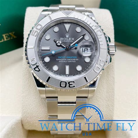 yacht master rolex stainless steel|rolex yacht master rhodium 40mm.